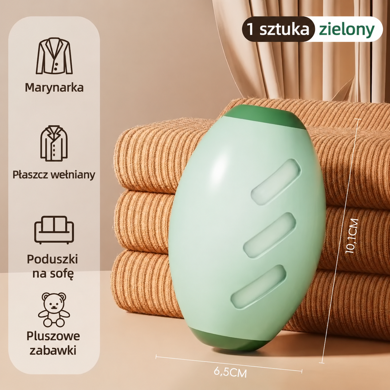 Rolka do ubrań bez wymiennych wkładów