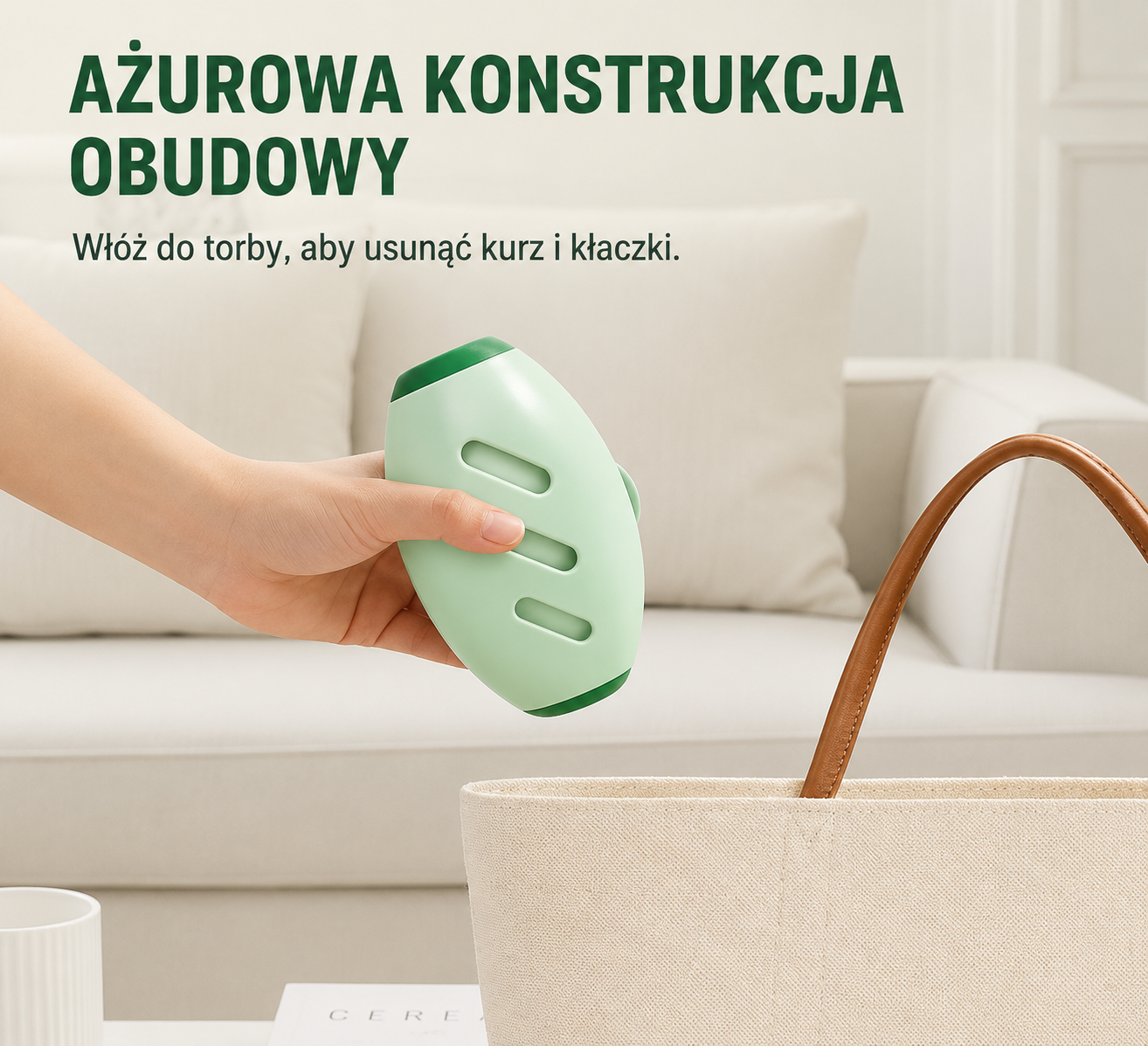 Rolka do ubrań bez wymiennych wkładów