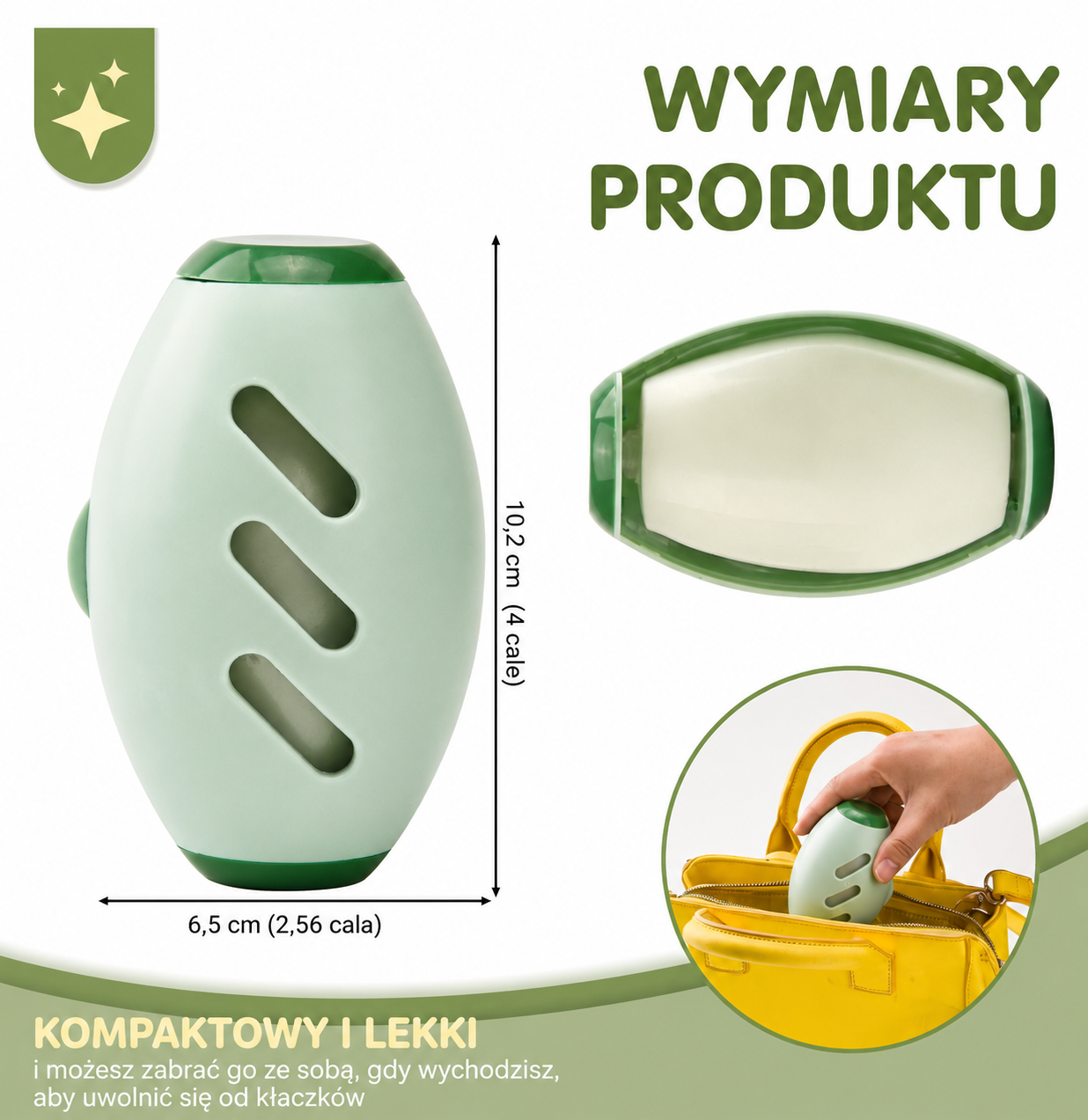 Rolka do ubrań bez wymiennych wkładów